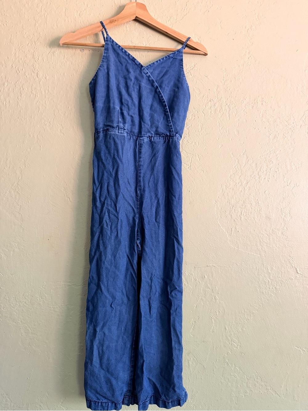 Habitual Blue Denim Jumpsuit Girls Romper